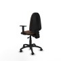 Chaise de Bureau Piqueras y Crespo B1D01RP Brun foncé
