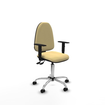Chaise de Bureau Piqueras y Crespo B1D05RF Crème
