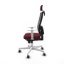 Chaise de Bureau Piqueras y Crespo 4B026G2 Bordeaux