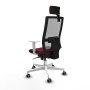 Chaise de Bureau Piqueras y Crespo 4B026G2 Bordeaux