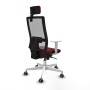 Chaise de Bureau Piqueras y Crespo 4B026G2 Bordeaux