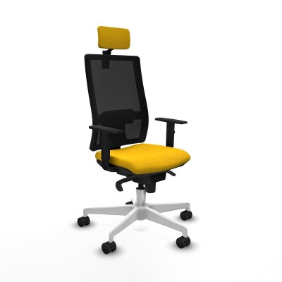 Office Chair Piqueras y Crespo 1D026N2 Yellow