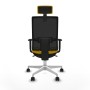 Office Chair Piqueras y Crespo 1D026N2 Yellow