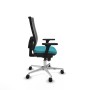 Chaise de Bureau Horna Piqueras y Crespo 3D086N0 Turquoise