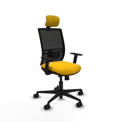 Office Chair Piqueras y Crespo 1D036N2 Yellow
