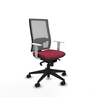 Chaise de Bureau Horna Piqueras y Crespo 4B066N0 Bordeaux