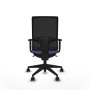 Chaise de Bureau Horna Piqueras y Crespo 1D066N0 Bleu clair