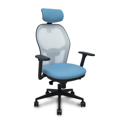 Chaise de Bureau Jorquera Piqueras y Crespo NRN65CR Bleu clair