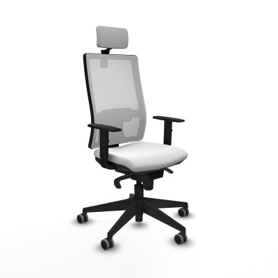 Chaise de Bureau Piqueras y Crespo 1D066G2 Blanc