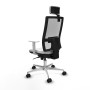 Chaise de Bureau Piqueras y Crespo 4B086N2 Blanc