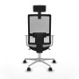 Chaise de Bureau Piqueras y Crespo 4B086N2 Blanc