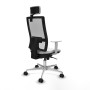 Chaise de Bureau Piqueras y Crespo 4B086N2 Blanc