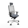 Chaise de Bureau Piqueras y Crespo 1D026G2 Gris