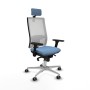 Office Chair Piqueras y Crespo 3D086G2 Sky blue