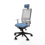 Chaise de Bureau Piqueras y Crespo 4B066N2 Bleu ciel
