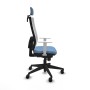 Chaise de Bureau Piqueras y Crespo 4B066N2 Bleu ciel