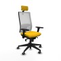 Chaise de Bureau Piqueras y Crespo 3D066G2 Jaune