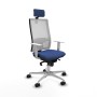Chaise de Bureau Piqueras y Crespo 4B086N2 Blue marine