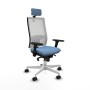 Chaise de Bureau Piqueras y Crespo 3D026N2 Bleu ciel
