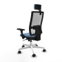 Chaise de Bureau Piqueras y Crespo 3D026N2 Bleu ciel
