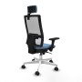 Chaise de Bureau Piqueras y Crespo 3D026N2 Bleu ciel