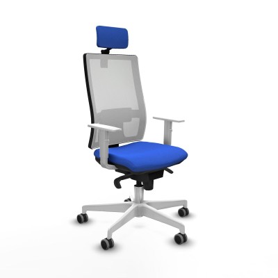 Chaise de Bureau Piqueras y Crespo 4B026G2 Bleu