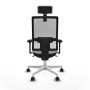 Chaise de Bureau Piqueras y Crespo 3D026N2 Blanc