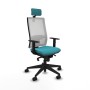 Chaise de Bureau Piqueras y Crespo 1D066N2 Turquoise