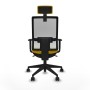 Office Chair Piqueras y Crespo 1D066N2 Yellow