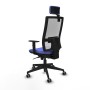 Chaise de Bureau Piqueras y Crespo 1D066G2 Bleu clair