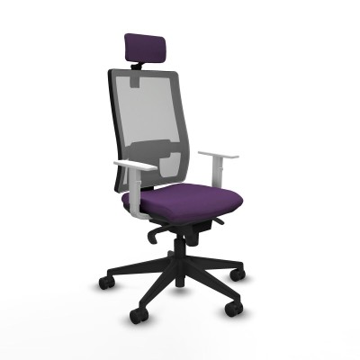 Office Chair Piqueras y Crespo 4B066N2 Purple