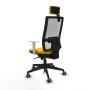 Chaise de Bureau Piqueras y Crespo 4B066G2 Jaune