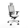 Chaise de Bureau Piqueras y Crespo 2D026N2 Blanc
