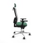 Chaise de Bureau Piqueras y Crespo 3D086G2 Vert émeraude