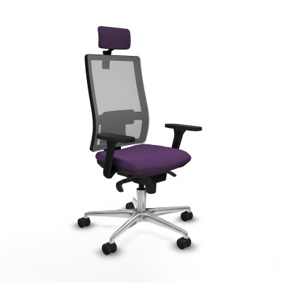 Chaise de Bureau Piqueras y Crespo 3D086N2 Violet
