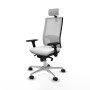 Chaise de Bureau Piqueras y Crespo 3D086N2 Blanc