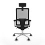 Chaise de Bureau Piqueras y Crespo 3D086N2 Blanc