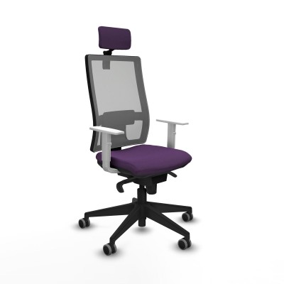 Office Chair Piqueras y Crespo 4B066G2 Purple