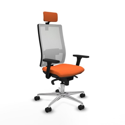 Chaise de Bureau Piqueras y Crespo 3D086N2 Orange