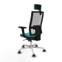 Office Chair Piqueras y Crespo 2D086G2 Turquoise
