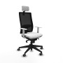 Chaise de Bureau Piqueras y Crespo 4B066G2 Blanc