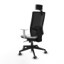 Chaise de Bureau Piqueras y Crespo 4B066G2 Blanc