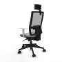 Chaise de Bureau Piqueras y Crespo 4B066N2 Gris clair