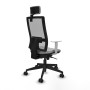 Chaise de Bureau Piqueras y Crespo 4B066N2 Gris clair