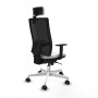 Chaise de Bureau Piqueras y Crespo 1D026N2 Blanc