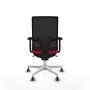 Chaise de Bureau Horna Piqueras y Crespo 2D026G0 Rouge