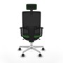 Chaise de Bureau Piqueras y Crespo 1D026N2 Vert