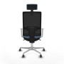 Chaise de Bureau Piqueras y Crespo 4B086G2 Bleu ciel
