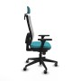 Chaise de Bureau Piqueras y Crespo 3D066G2 Turquoise