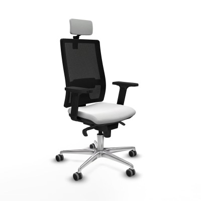 Chaise de Bureau Piqueras y Crespo 2D086G2 Blanc